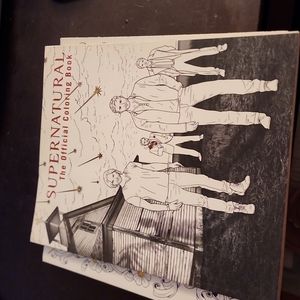 Supernatural official coloring book